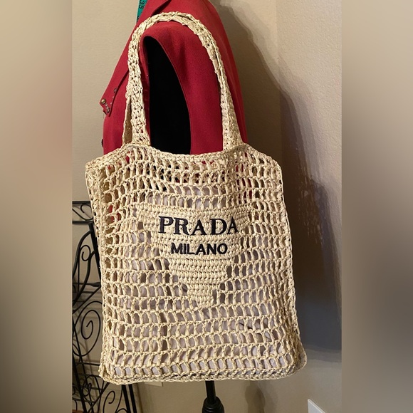 Raffia crochet summer tote - Picture 7 of 7